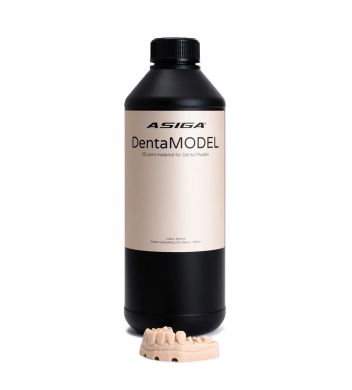 Asiga DentaMODEL Resin, 1 kg Bottle
