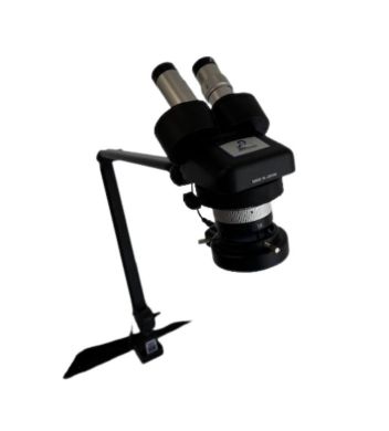 Meiji EMT-1 Scope with Harris Euro Arm 5X Lens Black