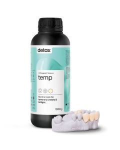 Detax 04063 Freeprint Temp Resin, A2, 1 kg Bottle