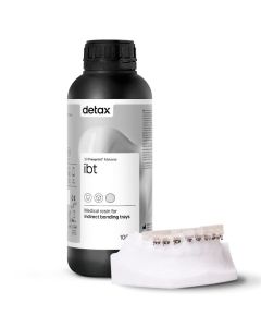 Detax 04249 Freeprint IBT Resin, Transparent, 1 kg Bottle