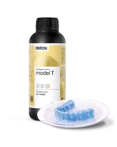 Detax 02332 Freeprint Model T Resin, Light Blue, 1 kg Bottle