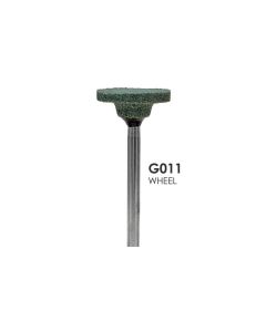Mounted Grinding Stone, Green Wheel, Square Edge