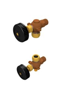 Reimers Gauge Fixture Set .5" NPT BRZ